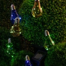 Гирлянда садовая ERAGS024-03 10 подсвечиваемых светодиодами лампочек ЭРА Б0038505