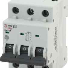 Выключатель автоматический модульный 3п C 50А ВА47-29 Pro NO-900-49 ЭРА Б0031781