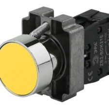 Кнопка управления LAY5-BA51 без подсветки желт. 1з BBT60-BA-K05E ЭРА Б0045668