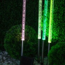 Светильник садовый ERASF024-22 Пузырьки 53см солнечная батарея 4шт ЭРА Б0044231