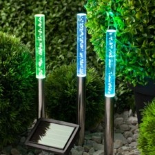 Светильник садовый ERASF024-21 Пузырьки 38см солнечная батарея 3шт ЭРА Б0044230