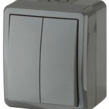 Выключатель 2кл. ОП Эксперт 10А IP54 11-1404-03 250В 10AX сер. Эра Б0020676