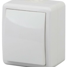 Выключатель 1кл. ОП Эксперт 10А IP54 11-1401-01 250В 10AX бел. Эра Б0020669