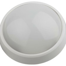 Светильник светодиодный SPB-1-12 (W) ЖКХ 180х80 12Вт 960лм 4000К IP54 круг бел. (инд.упак.) ЭРА Б0036397