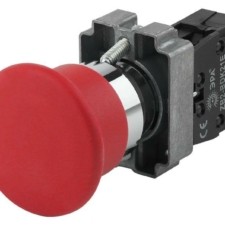 Кнопка LAY5-BC41 “Грибок” 1з BBG70-BC-K04E красн. ЭРА Б0045642