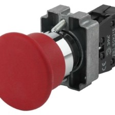 Кнопка LAY5-BC42 “Грибок” 1р BBG71-BC-K04E красн. ЭРА Б0045643