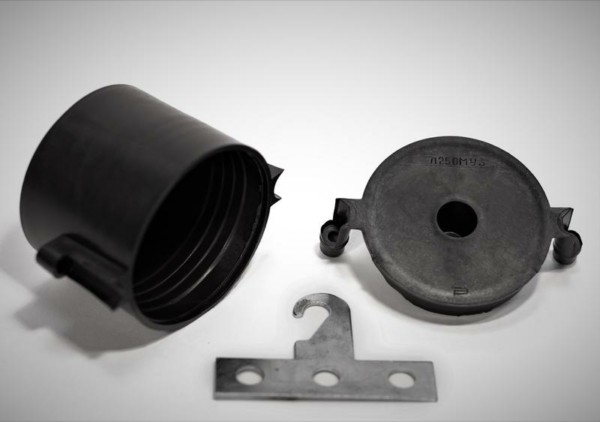 Коробка КМЭУ потолочная Л253 75х62 с крюком(в бетон) ПЭМИ 43Б20Л253У