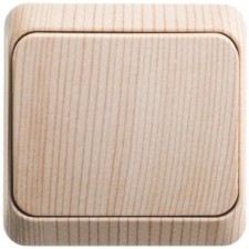 Выключатель 1-кл. ОП Этюд Дача 10А IP20 сосна SE BA10-001D