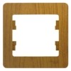 Рамка 1-м Glossa дер. дуб SE GSL000501