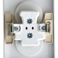 Розетка 2-м СП Хит 16А IP21 250В без заземл. без защ. шторок бел. SE RS16-235-B