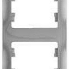 Рамка 4-м Glossa вертикал. алюм. SE GSL000308