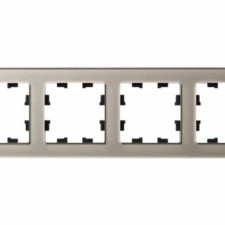 Рамка 4-м AtlasDesign Nature стекло шампань SE ATN320504