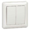 Выключатель 2-кл. СП W59 10А IP20 10AX в сборе бел. SE VS510-252-18