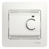 Термостат Glossa электронный для теплого пола с датчиком +5град.C +50град.C 16А в сборе бел. SchE GSL000135