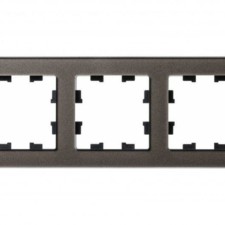 Рамка 3-м AtlasDesign Nature стекло мокко SE ATN320603