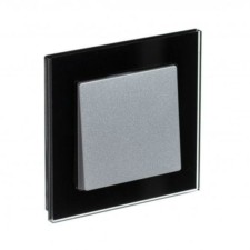 Рамка 1-м AtlasDesign Nature стекло черн. SE ATN321001