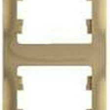 Рамка 4-м Glossa вертикал. титан SE GSL000408