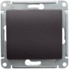 Переключатель перекрестный 1-кл. СП Glossa 10А IP20 (сх. 7) 10AX механизм шоколад. SE GSL000871