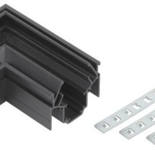 Коннектор угловой TRM-PC20-CC-B для шинопровода NOVA для натяжн. потолков TRM-PC20 черн. Эра Б0054793