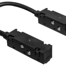 Коннектор питания угловой TRM20-CPC-B для магнитн. трековой системы NOVA 48В черн. Эра Б0054796