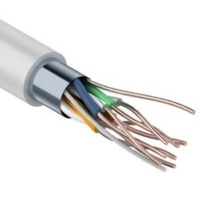 Кабель витая пара F/UTP 4х2х24AWG кат.5E solid CCA PVC сер. (м) Proconnect 01-0142-3