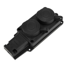 Колодка удлинителя 2-м 16А IP44 230В 2P+PE влагозащ. каучук Proconnect 111-112-4