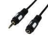 Шнур 3.5 Stereo Plug – 3.5 Stereo Jack 3м (GOLD) Rexant 17-4015