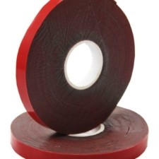 Скотч двустор. 6ммх5м красн. на серой основе Rexant 09-6006