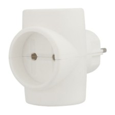 Разветвитель сетевой 3 гнезда б/з 6-10А 220В евростандарт Rexant 11-1068