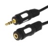 Шнур 3.5 Stereo Plug – 3.5 Stereo Jack 1.5м (GOLD) Rexant 17-4013