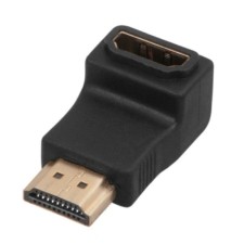 Переходник штекер HDMI – гнездо HDMI угловой Rexant 17-6805