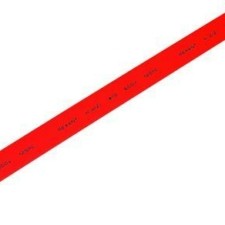 Трубка термоусадочная 10.0/5.0 1м красн. Rexant 21-0004