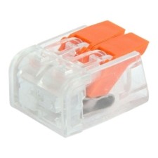 Клемма СМК 2-проводная зажимная с рычагом до 4.0мм2 5шт/уп Rexant 07-5206