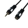 Шнур 3.5 Stereo Plug – 3.5 Stereo Jack 5м (GOLD) Rexant 17-4016
