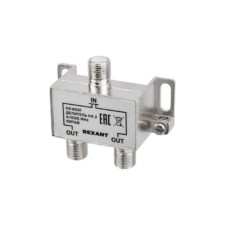 Делитель ТВ “краб” х2 под F разъем 5-1000 МГц Rexant 05-6001