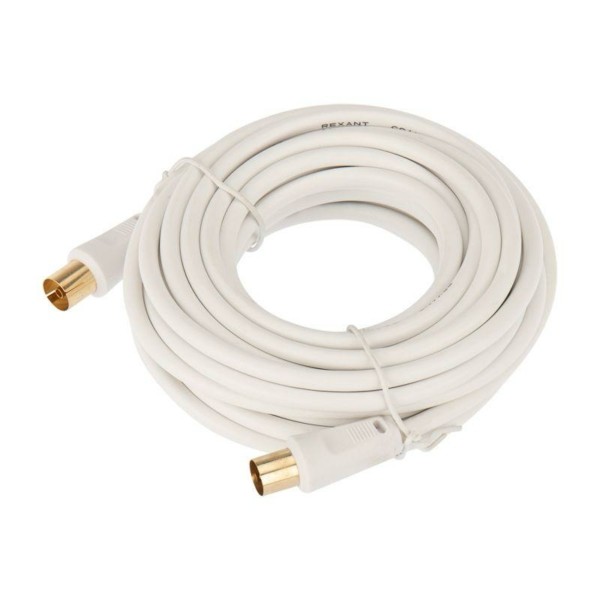 Шнур ТВ Plug – ТВ Jack 7м бел. Rexant 18-0006