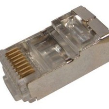 Джек комп. RJ45 8P-8C кат.5е (с экраном) (уп.100шт) Rexant 05-1023