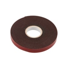 Скотч двустор. 9ммх5м красн. на серой основе Rexant 09-6009