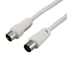 Шнур ТВ Plug – ТВ Jack 10м бел. Rexant 18-0007