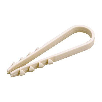 Дюбель-хомут ДХКК 11×18мм белый 100 шт/уп Rexant 07-4502