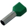 Наконечник кабельный НШви F-14мм 2х6кв.мм TE-6014 зел. Rexant 08-2811