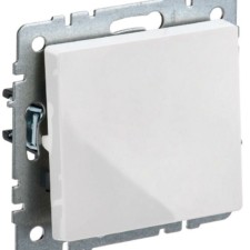 Переключатель 1кл. СП проходной BRITE 10А ВС10-1-3-БрБ бел. IEK BR-V13-0-10-K01