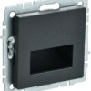 Подсветка светодиодная BRITE встраив. ПЛ20-БрЧ черн. IEK BR-FL20-K02