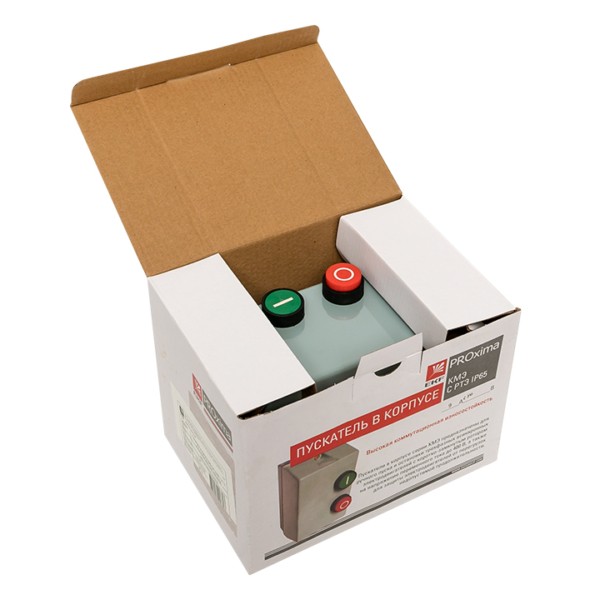 Пускатель в корпусе КМЭ 9А 230В с РТЭ Ir-0,4-0,63А IP65 EKF PROxima — изображение 3