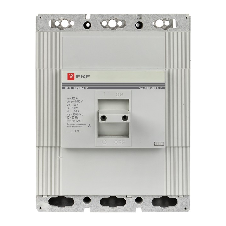 Выключатель автоматический ВА-99 800/ 400А 3P 35кА EKF PROxima — изображение 4