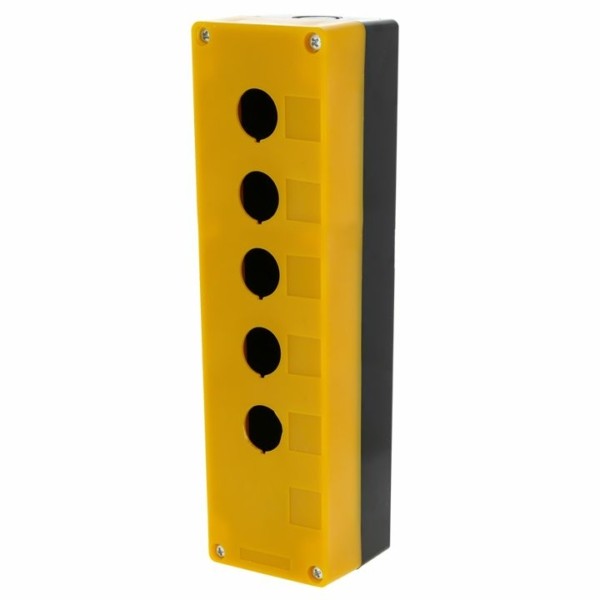 Корпус КП105 пластиковый 5 кнопок желтый EKF PROxima — изображение 3