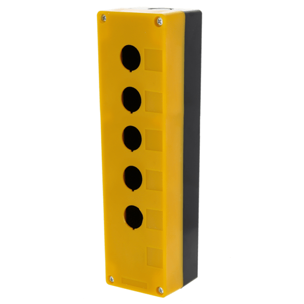 Корпус КП105 пластиковый 5 кнопок желтый EKF PROxima — изображение 4