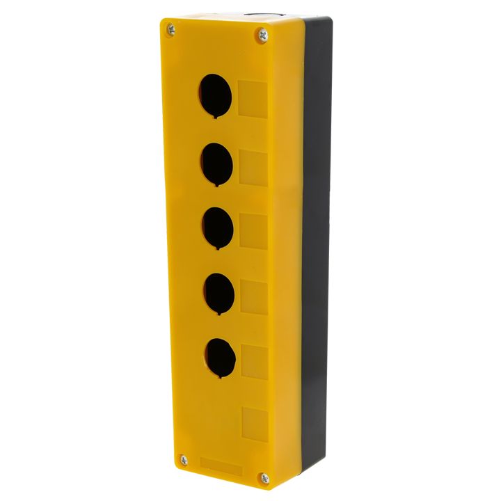 Корпус КП105 пластиковый 5 кнопок желтый EKF PROxima — изображение 3