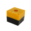 Корпус КП101 пластиковый 1 кнопка желтый EKF PROxima