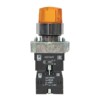 Переключатель BD33 3P c желтой подстветкой 230В NO EKF PROxima